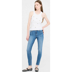 Liu Jo Γυναικείο Τζιν Παντελόνι Skinny Εφαρμογή Μπλε UF5013D0236