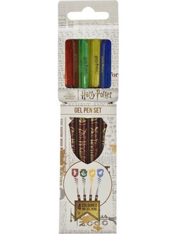 Blue Sky Harry Potter - Colourful Crest Σετ Στυλό Gel Πολύχρωμο 4τμχ HP712640