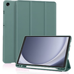 Techsuit Flex Trifold with Pencil Holder Green (Samsung Galaxy Tab A9 / A11)