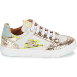 GBB Παιδικά Sneakers Λευκά Χρυσά AL307-18