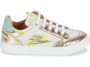 GBB Παιδικά Sneakers Λευκά Χρυσά AL307-18
