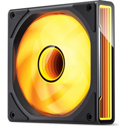 Jonsbo ZK-120B Case Fan 120mm ARGB με Σύνδεση 3-Pin 4-Pin PWM 3τμχ Black