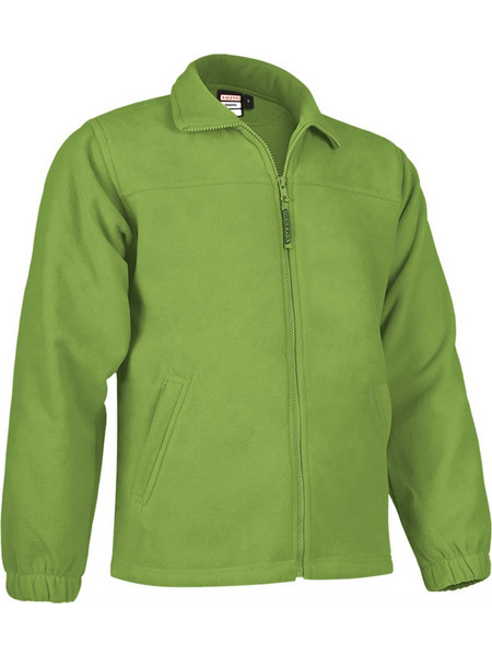 Valento Παιδική Ζακέτα Fleece με Φερμουάρ Lime FPVADAKVM04