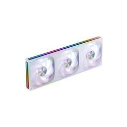 Jonsbo ZA-420W Case Fan 140mm ARGB με Σύνδεση 3-Pin 4-Pin PWM 3τμχ White