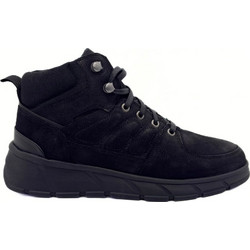 Hawkins Ανδρικά Μποτάκια Suede Μαύρα DAZ90180