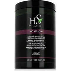 Hs Milano No Yellow Μάσκα Μαλλιών για Επανόρθωση 1lt