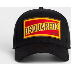 Dsquared2 Ανδρικό Καπέλο Jockey Snapback Υφασμάτινο Μαύρο BCM041905C00001
