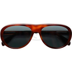 Alexander McQueen QUEEN 1967 Ανδρικά Γυαλιά Ηλίου Aviator Κοκάλινα Καφέ με Μαύρο Φακό