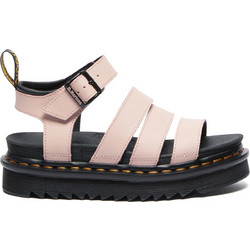 Dr. Martens Δερμάτινα Γυναικεία Σανδάλια Ροζ 31520650-00P3