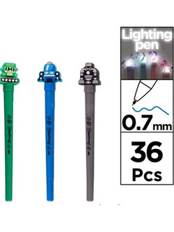 MP Robot Στυλό Διαρκείας 0.7mm Διάφορα Σχέδια PE267-05