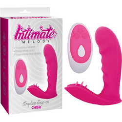 Chisa Novelties Melody Vibrator Δονητής για Ζευγάρια με Τηλεχειριστήριο 11.9cm Ροζ