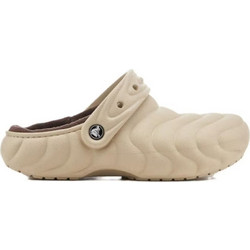 Crocs Classic Lined Overpuff Σαμπό Μπεζ 210059-13