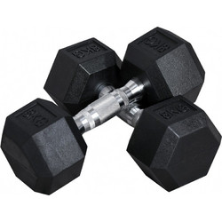HOMCOM A91-018V01 Εξάγωνοι Αλτήρες Σετ 2x8kg