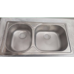 Franke GEX 620 D Ένθετος Νεροχύτης Inox Σατινέ 81.5x45cm