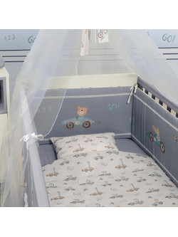Baby Oliver Des 421 Σετ Κούνιας Light Blue 2τμχ