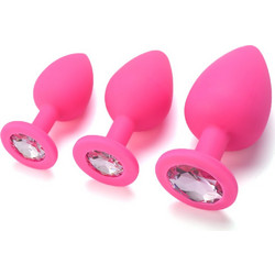 Kinksters Small Πρωκτική Σφήνα Diamond Plug 7.5cm Ροζ