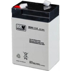 MN Power MWS 5-6 Μπαταρία VRLA-AGM 6V 5Ah
