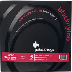 Galli G77-5 Σετ 5 Χορδές Ακουστικού Μπάσου Nylon 60-130"