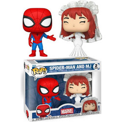 Funko Pop! Marvel 2-Pack Spider-Man And MJ