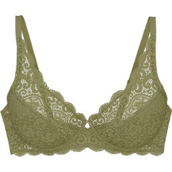Triumph Amourette Σουτιέν Balconette με Μπανέλα Χακί 10209574-7855