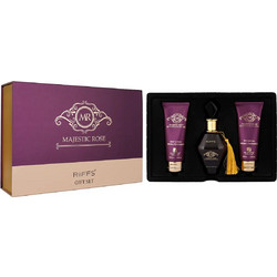 Riiffs Majestic Rose Eau de Parfum 100ml + Body Lotion 100ml + Shower Gel 100ml