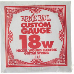 Ernie Ball 1118 Σετ 6 Χορδές Ηλεκτρικής Κιθάρας Nickel Plated Steel 18"