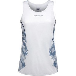 La Sportiva Pacer Tank Γυναικείο Αθλητικό T-Shirt Λευκό ZARE020W04B46