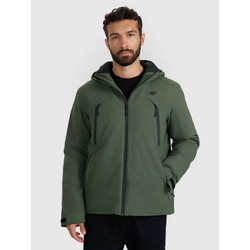 4F Ανδρικό Μπουφάν Χειμωνιάτικο Puffer Πράσινο 4FWAW25TTJAM0883-40S