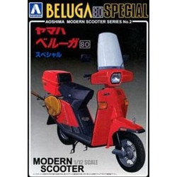 Aoshima Yamaha Beluga 80 Special Συναρμολογούμενο Πλαστική Μοντέλο Μηχανής 1:12