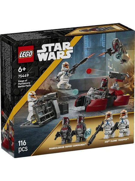 Lego Star Wars Siege Of Mandalore Battle Pack για 6+ Ετών 75449