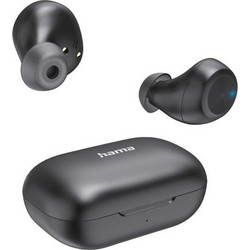 Hama Spirit Chop II Ακουστικά Bluetooth In Ear Ανθεκτικά στο Νερό Black
