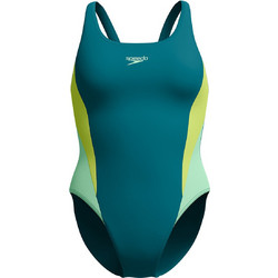 Speedo Colourblock 2.0 Αθλητικό Ολόσωμο Μαγιό Κυπαρισσί 8-00424818686-SSF2