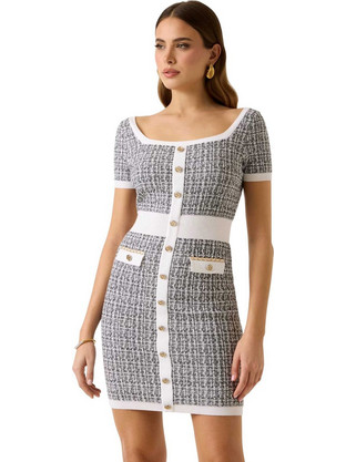 Guess Annabelle Mini Καλοκαιρινό Καθημερινό Φόρεμα Εκρού W6RK42Z0361-FJ5N