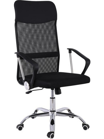 Woodwell BF2400-W Καρέκλα Γραφείου με Ανάκλιση Μαύρη ΕΟ502,1W