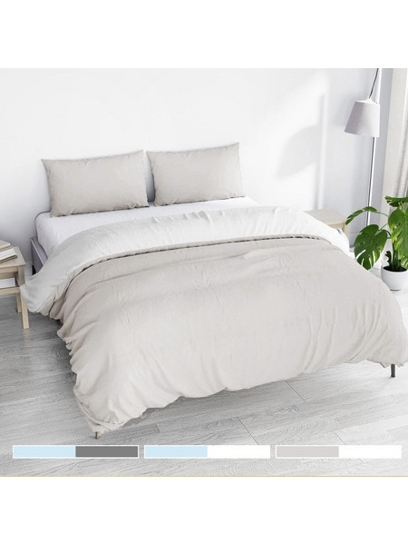 Viosarp Πάπλωμα Διπλό Microfiber 200x220 Μπεζ
