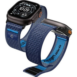 Spigen Athlex Air 2 Λουράκι Υφασμάτινο Active Navy Blue (Apple Watch 44 / 45 / 46 / 49mm)