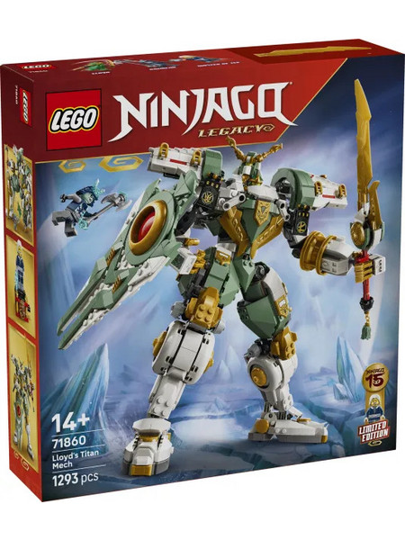 Lego Ninjago Lloyd's Titan Mech 15th Anniversary για 14+ Ετών 71860