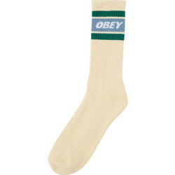 Obey Cooper II Ανδρικές Κάλτσες Ψηλές Μπεζ 100260093-ALB