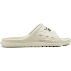 Puma Ανδρικές Παντόφλες Καλοκαιρινές Αντιολισθητικές Κολυμβητηρίου Μπεζ 404854-02
