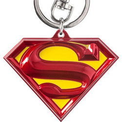 Monogram DC Comics Superman Logo Μπρελόκ