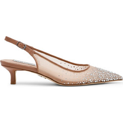 Steve Madden Γόβες Slingback με Τακούνι Στιλέτο με Στρας Μπεζ SH11005346-242