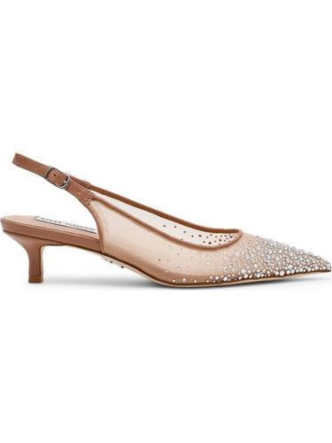 Steve Madden Γόβες Slingback με Τακούνι Στιλέτο με Στρας Μπεζ SH11005346-242
