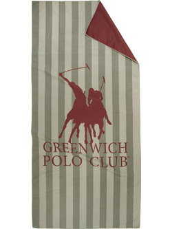 Greenwich Polo Club 5218 Πετσέτα Θαλάσσης Microfiber Πράσινη 80x170cm