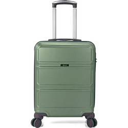 Benzi BZ5739 Βαλίτσα Καμπίνας 55x39x20cm με 4 Ρόδες Χακί