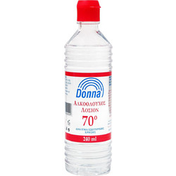 Donna Αλκοολούχος Λοσιόν 70° 240ml