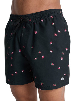Quiksilver Everyday Volley 15'' Ανδρικό Μαγιό Σορτς με Σχέδια Μαύρο EQYJV04219-KVJ7