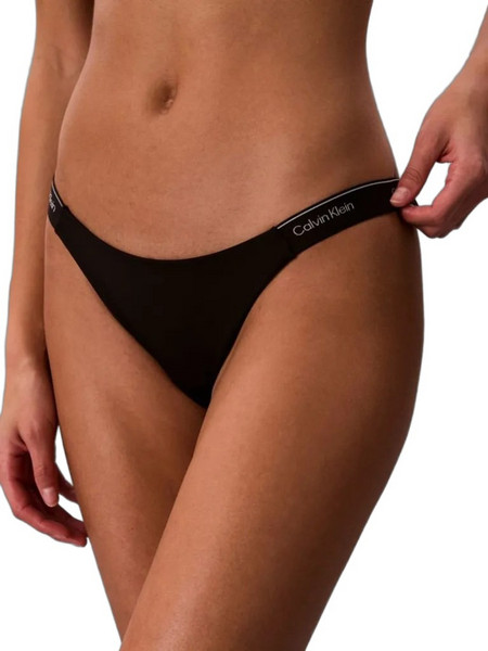 Calvin Klein Bikini Slip Μαύρο LV00Q61206-UB1