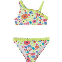 Boboli Παιδικό Μαγιό Bikini Set για Κορίτσι Lime Πράσινο Mint Κοραλί 313221-9801