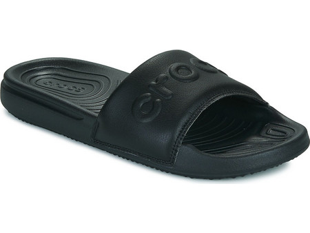 Crocs All Day Slide Ανδρικές Παντόφλες Καλοκαιρινές Ανατομικές Μαύρες 211432-001