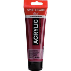 Royal Talens Amsterdam 567 Permanent Red Violet Ακρυλικό Χρώμα Ζωγραφικής 120ml